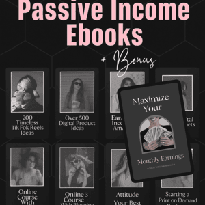 MRR Passive Income eBook Bundle | Master Resell Rights | Private Label Rights | PLR eBooks