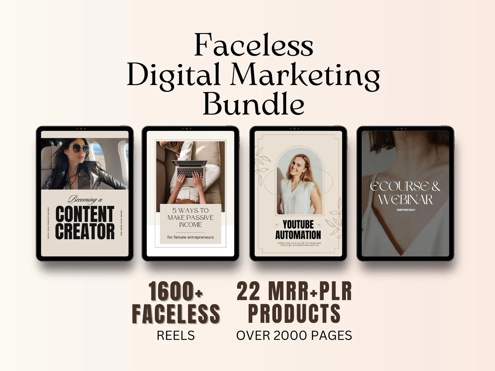 22 Faceless Digital Marketing DFY Products | MRR & Resell Rights Included - Image 4